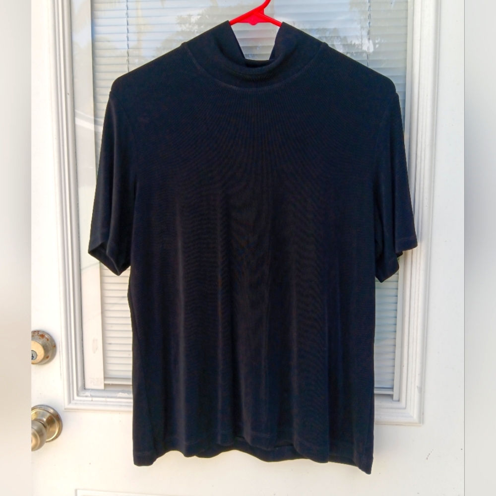 Chico's short sleeve blouse Large
